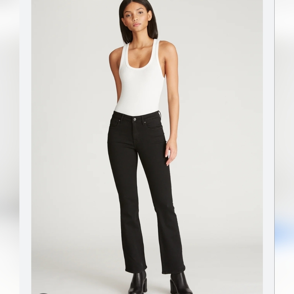 Vigoss Marley Mid Rise Crop Boot Jeans - Pants W29